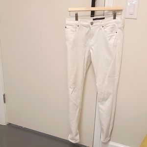 Express Mid-Rise White Legging